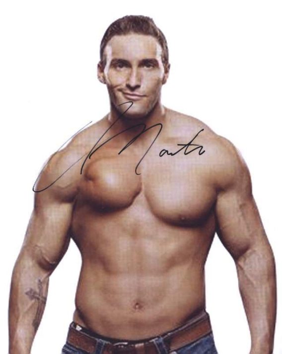 Chris Masters authentic signed WWE wrestling 8x10 photo W/Cert Autographed (13 signed 8x10 photo