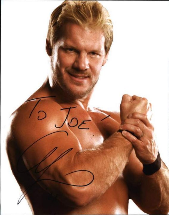 Chris Jericho authentic signed WWE wrestling 8x10 photo W/Cert Autographed (01 signed 8x10 photo