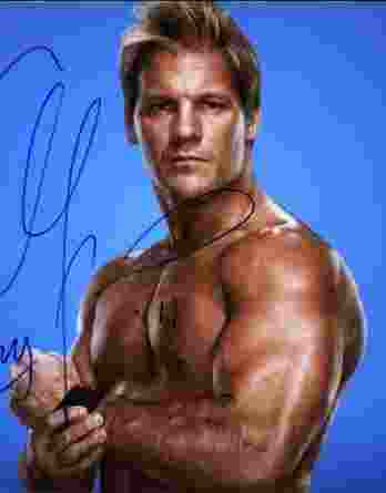 Chris Jericho authentic signed WWE wrestling 8x10 photo W/Cert Autographed (02 signed 8x10 photo
