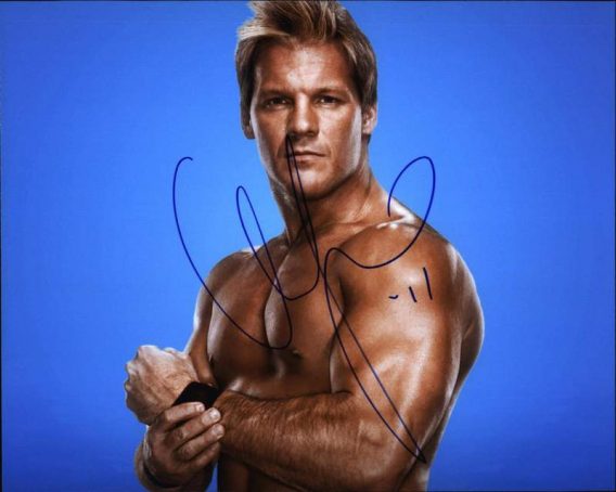 Chris Jericho authentic signed WWE wrestling 8x10 photo W/Cert Autographed (03 signed 8x10 photo