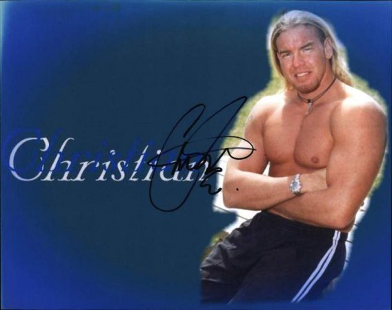 Christian Cage authentic signed WWE wrestling 8x10 photo W/Cert Autographed (01 signed 8x10 photo