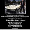 Chuck Palumbo authentic signed WWE wrestling 8x10 photo W/Cert Autographed (07 Certificate of Authenticity from The Autograph Bank