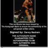 Danny Basham authentic signed WWE wrestling 8x10 photo W/Cert Autographed (02 Certificate of Authenticity from The Autograph Bank