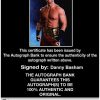 Danny Basham authentic signed WWE wrestling 8x10 photo W/Cert Autographed (03 Certificate of Authenticity from The Autograph Bank