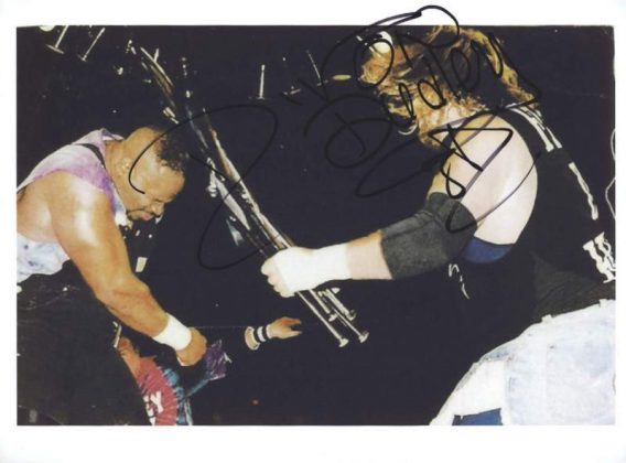 Devon Dudley authentic signed WWE wrestling 8x10 photo W/Cert Autographed (76 signed 8x10 photo
