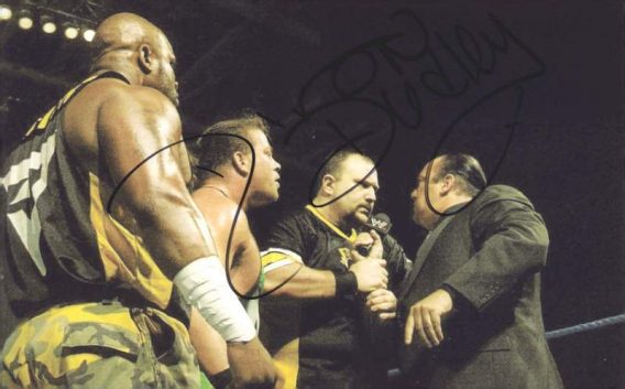 Devon Dudley authentic signed WWE wrestling 8x10 photo W/Cert Autographed (77 signed 8x10 photo