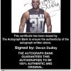 Devon Dudley authentic signed WWE wrestling 8x10 photo W/Cert Autographed (80 Certificate of Authenticity from The Autograph Bank