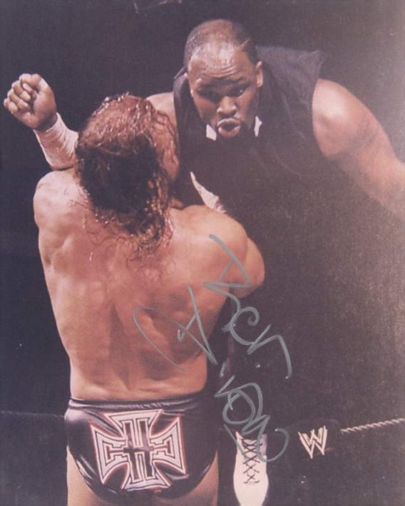 Devon Dudley authentic signed WWE wrestling 8x10 photo W/Cert Autographed (83 signed 8x10 photo