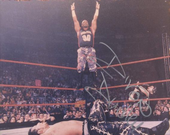 Devon Dudley authentic signed WWE wrestling 8x10 photo W/Cert Autographed (84 signed 8x10 photo