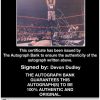 Devon Dudley authentic signed WWE wrestling 8x10 photo W/Cert Autographed (84 Certificate of Authenticity from The Autograph Bank
