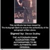 Devon Dudley authentic signed WWE wrestling 8x10 photo W/Cert Autographed (86 Certificate of Authenticity from The Autograph Bank