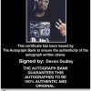 Devon Dudley authentic signed WWE wrestling 8x10 photo W/Cert Autographed (87 Certificate of Authenticity from The Autograph Bank