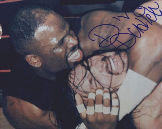 Devon Dudley authentic signed WWE wrestling 8x10 photo W/Cert Autographed (88 signed 8x10 photo