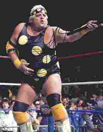 Dusty Rhodes authentic signed WWE wrestling 8x10 photo W/Cert Autographed (0135 signed 8x10 photo