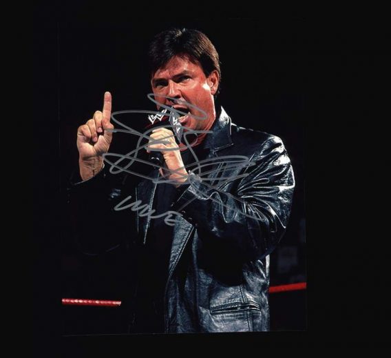 Eric Bischoff authentic signed WWE wrestling 8x10 photo W/Cert Autographed (05 signed 8x10 photo
