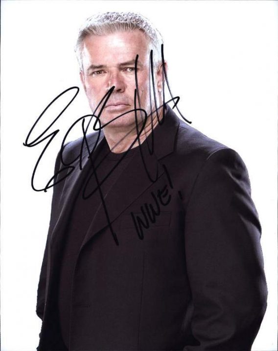 Eric Bischoff authentic signed WWE wrestling 8x10 photo W/Cert Autographed (14 signed 8x10 photo