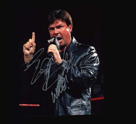 Eric Bischoff authentic signed WWE wrestling 8x10 photo W/Cert Autographed (18 signed 8x10 photo