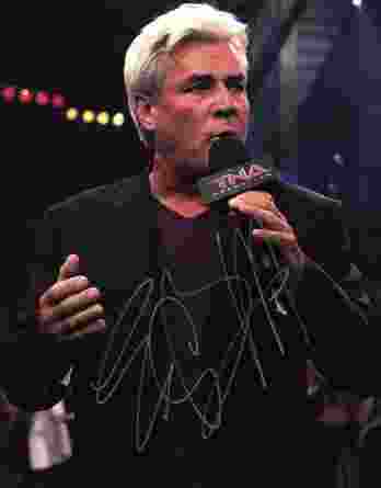 Eric Bischoff authentic signed WWE wrestling 8x10 photo W/Cert Autographed (20 signed 8x10 photo