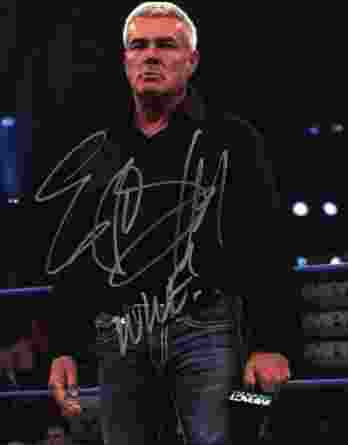 Eric Bischoff authentic signed WWE wrestling 8x10 photo W/Cert Autographed (22 signed 8x10 photo