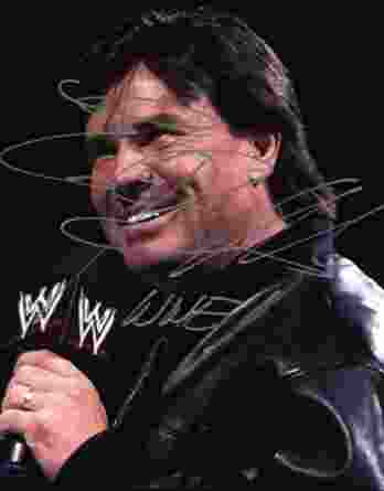 Eric Bischoff authentic signed WWE wrestling 8x10 photo W/Cert Autographed (24 signed 8x10 photo