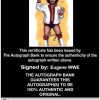 Eugene authentic signed WWE wrestling 8x10 photo W/Cert Autographed 13 Certificate of Authenticity from The Autograph Bank