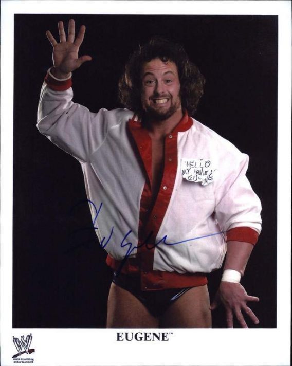 Eugene authentic signed WWE wrestling 8x10 photo W/Cert Autographed 16 signed 8x10 photo