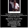 Eugene authentic signed WWE wrestling 8x10 photo W/Cert Autographed 16 Certificate of Authenticity from The Autograph Bank