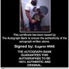 Eugene authentic signed WWE wrestling 8x10 photo W/Cert Autographed 17 Certificate of Authenticity from The Autograph Bank