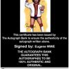 Eugene authentic signed WWE wrestling 8x10 photo W/Cert Autographed 18 Certificate of Authenticity from The Autograph Bank