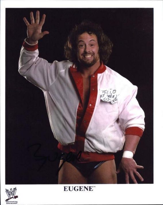 Eugene authentic signed WWE wrestling 8x10 photo W/Cert Autographed 19 signed 8x10 photo
