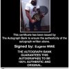 Eugene authentic signed WWE wrestling 8x10 photo W/Cert Autographed 24 Certificate of Authenticity from The Autograph Bank