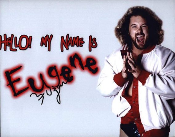 Eugene authentic signed WWE wrestling 8x10 photo W/Cert Autographed 25 signed 8x10 photo