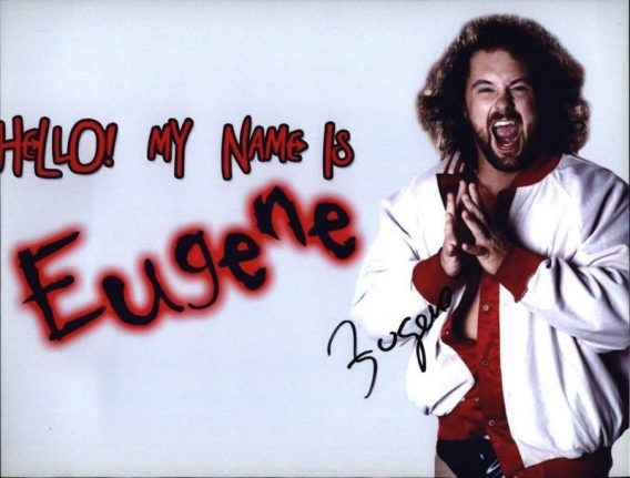 Eugene authentic signed WWE wrestling 8x10 photo W/Cert Autographed 33 signed 8x10 photo