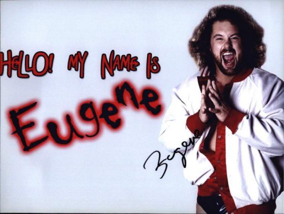 Eugene authentic signed WWE wrestling 8x10 photo W/Cert Autographed 34 signed 8x10 photo