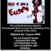 Eugene authentic signed WWE wrestling 8x10 photo W/Cert Autographed 34 Certificate of Authenticity from The Autograph Bank