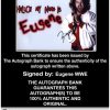 Eugene authentic signed WWE wrestling 8x10 photo W/Cert Autographed 35 Certificate of Authenticity from The Autograph Bank