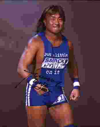 Funaki Shoichi authentic signed WWE wrestling 8x10 photo W/Cert Autographed (03 signed 8x10 photo