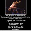 Funaki Shoichi authentic signed WWE wrestling 8x10 photo W/Cert Autographed (09 Certificate of Authenticity from The Autograph Bank