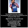 Funaki Shoichi authentic signed WWE wrestling 8x10 photo W/Cert Autographed (18 Certificate of Authenticity from The Autograph Bank