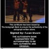 Funaki Shoichi authentic signed WWE wrestling 8x10 photo W/Cert Autographed (20 Certificate of Authenticity from The Autograph Bank