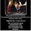 Funaki Shoichi authentic signed WWE wrestling 8x10 photo W/Cert Autographed (24 Certificate of Authenticity from The Autograph Bank