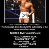 Funaki Shoichi authentic signed WWE wrestling 8x10 photo W/Cert Autographed (25 Certificate of Authenticity from The Autograph Bank