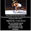 Funaki Shoichi authentic signed WWE wrestling 8x10 photo W/Cert Autographed (27 Certificate of Authenticity from The Autograph Bank