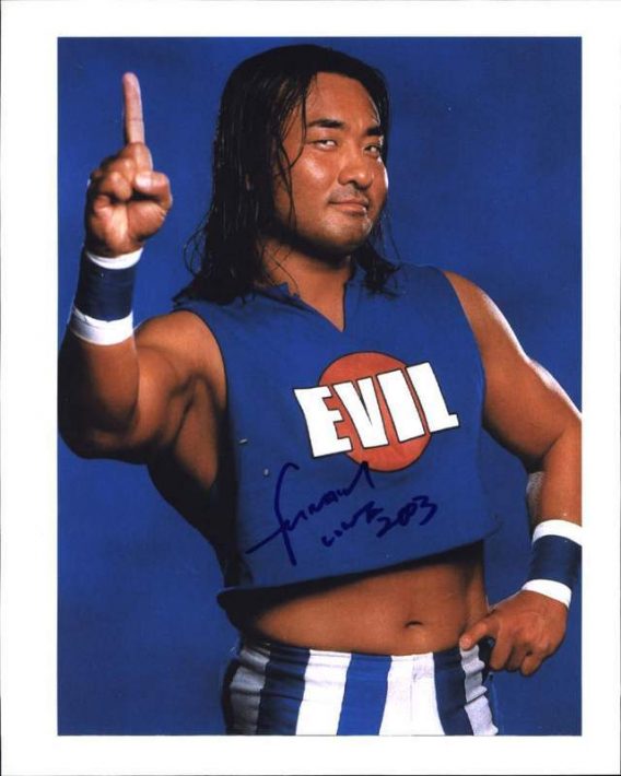 Funaki Shoichi authentic signed WWE wrestling 8x10 photo W/Cert Autographed (28 signed 8x10 photo