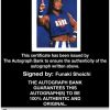 Funaki Shoichi authentic signed WWE wrestling 8x10 photo W/Cert Autographed (28 Certificate of Authenticity from The Autograph Bank