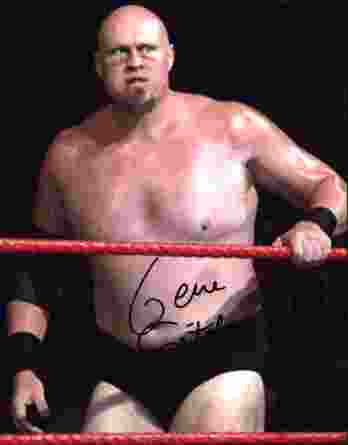 Gene Snitsky authentic signed WWE wrestling 8x10 photo W/Cert Autographed (18 signed 8x10 photo