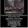 Goldust authentic signed WWE wrestling 8x10 photo W/Cert Autographed 92 Certificate of Authenticity from The Autograph Bank
