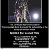 Goldust authentic signed WWE wrestling 8x10 photo W/Cert Autographed 93 Certificate of Authenticity from The Autograph Bank