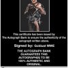 Goldust authentic signed WWE wrestling 8x10 photo W/Cert Autographed 94 Certificate of Authenticity from The Autograph Bank