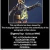 Goldust authentic signed WWE wrestling 8x10 photo W/Cert Autographed 96 Certificate of Authenticity from The Autograph Bank